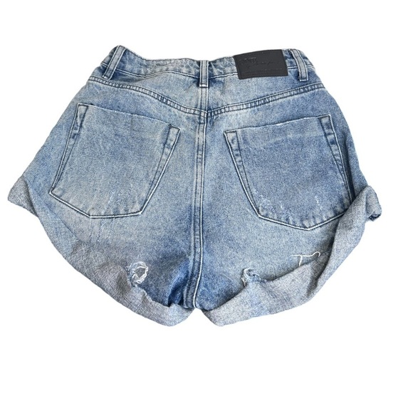 One Teaspoon High Waist Bandits Slim Fit Twisted Cuff Hem Size 27 - Picture 6 of 13